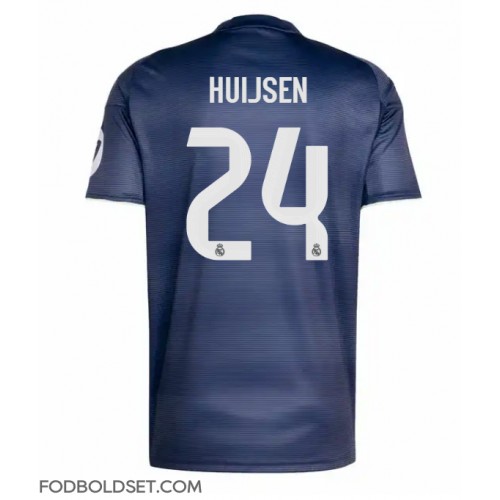 Real Madrid Dean Huijsen #24 Udebanetrøje 2025-26 Kortærmet